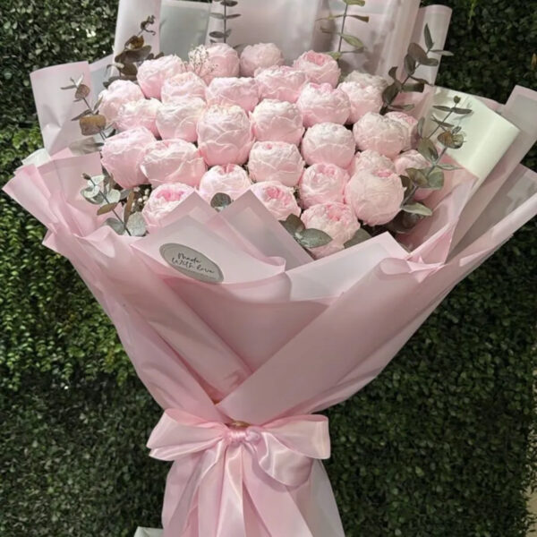 RAMO CON 36 PEONIAS