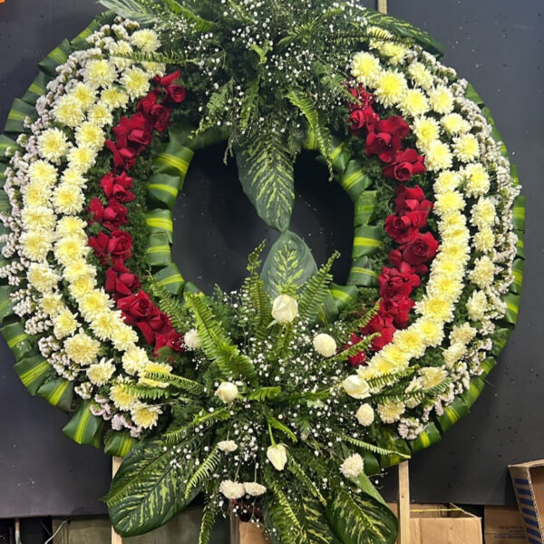 Corona funebre clasica