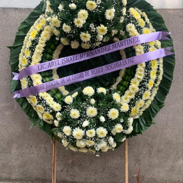 Corona funebre grande